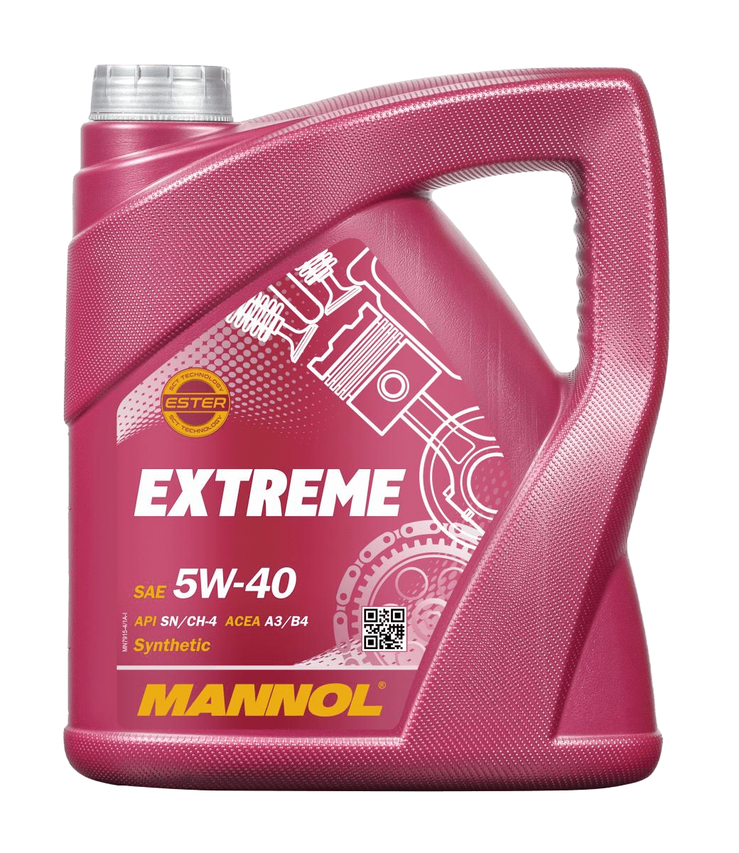 Моторное масло Mannol EXTREME 5W-40, 4л